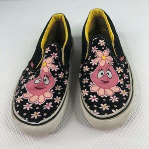 YO GABBA GABBA FOOFA SLIP ON SHOES SNEAKERS SIZE 4